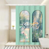 Custom Dye-Sublimation Polyester Shower Curtains