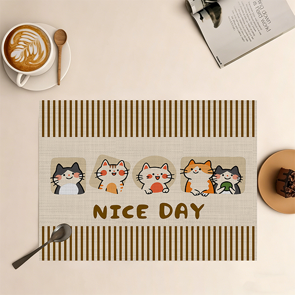 Liquid-Proof PVC Leather Placemats