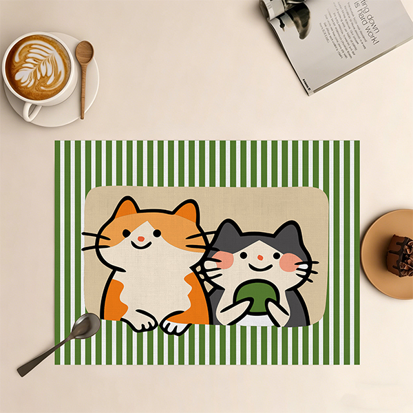 Liquid-Proof PVC Leather Placemats