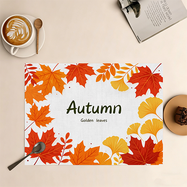 Liquid-Proof PVC Leather Placemats