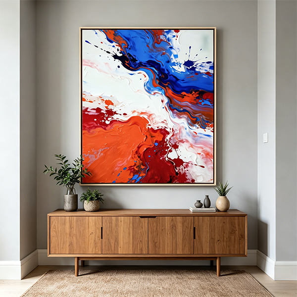 Bespoke PVC Leather Wall Art Decor (Non-Adhesive Edition)